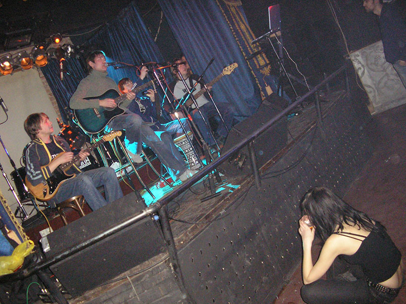 Концерт на разогреве у группы Stadmenn, Red Club, Санкт-Петербург, 2005