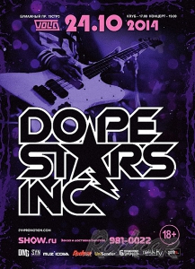 2014.10.24-25 Концерт группы Dope Stars Inc. (Италия)