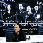 Фоторепортаж с пресс-конференции американской металл-группы Disturbed